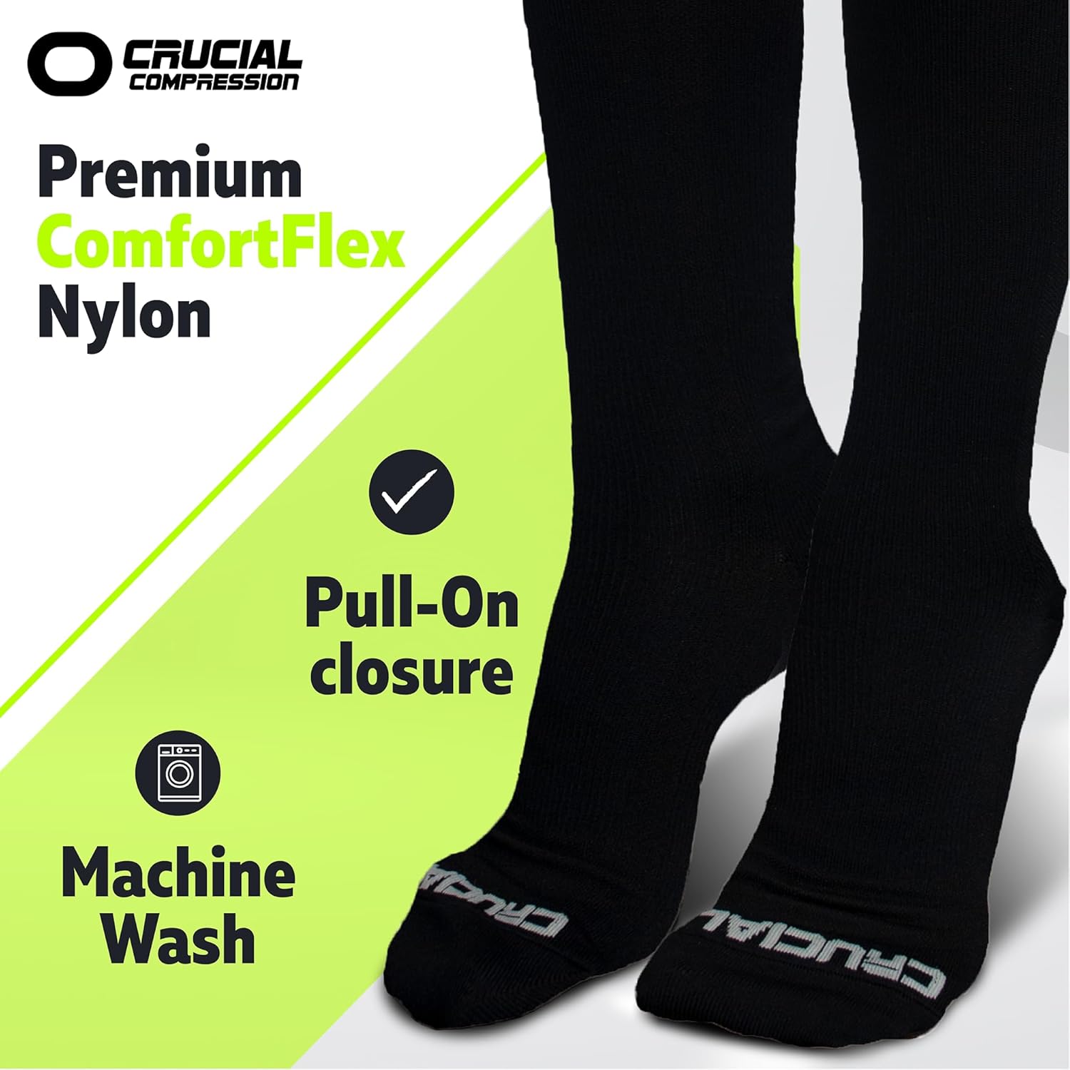 Socks for Men & Women (20-30mmHg) Running, Athletic, Travel - Image 5