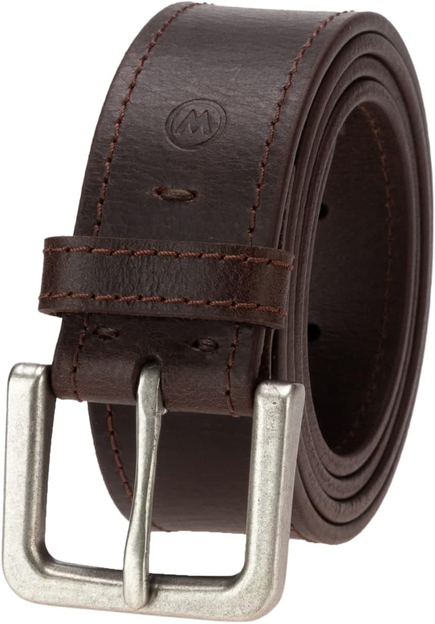 Men’s Leather Belt, Country Casual Every Day Belt for Jeans